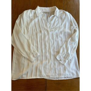 La Chine Plus by Galinda Wang Womens Size 22W/42 Pleaded, shoulder padded, secre